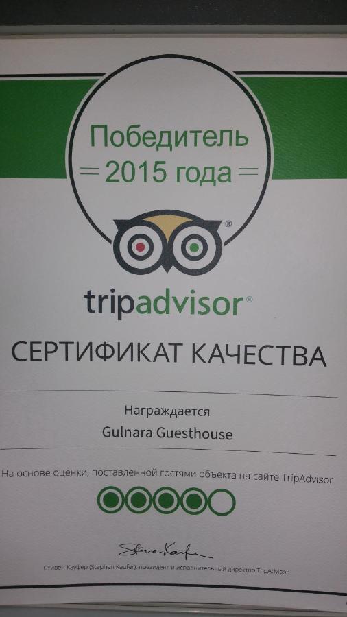 Gulnara Guesthouse Taskent Exterior foto